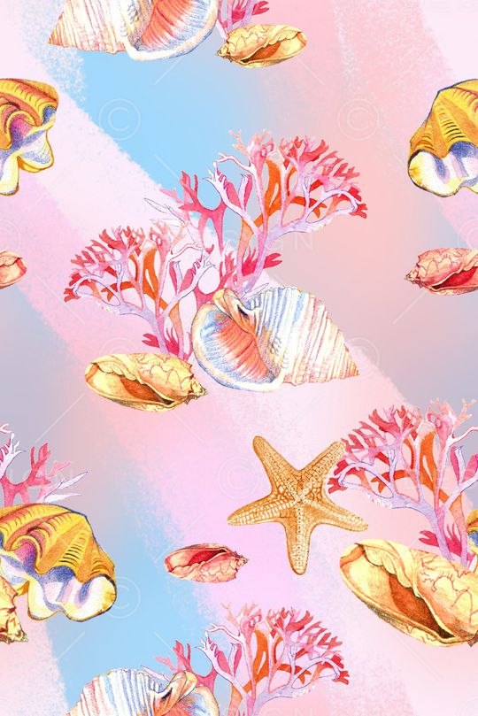 贝壳印花华亿平台图片