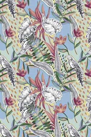 大牌风印花华亿平台图片