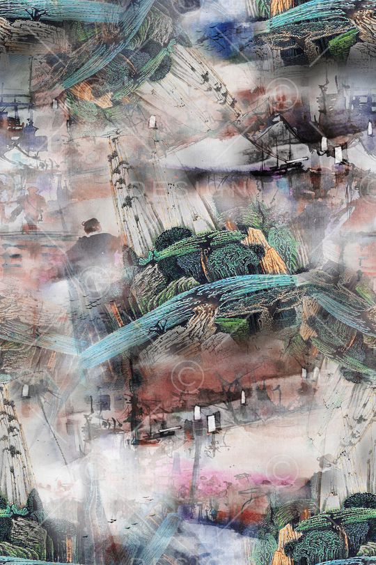 香云纱印花华亿平台图片