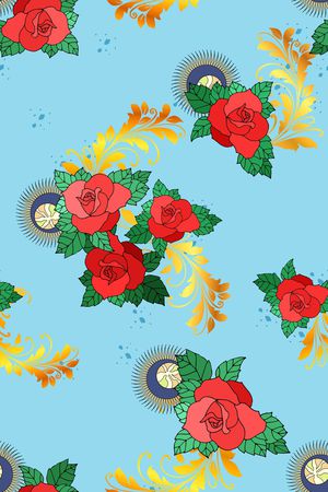 玫瑰花印花华亿平台图片