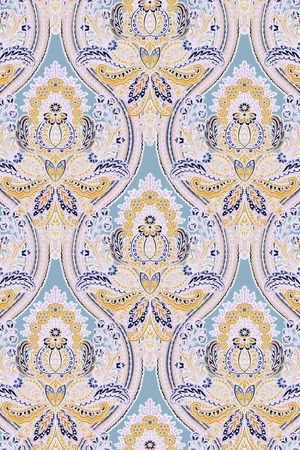 佩斯利印花华亿平台图片