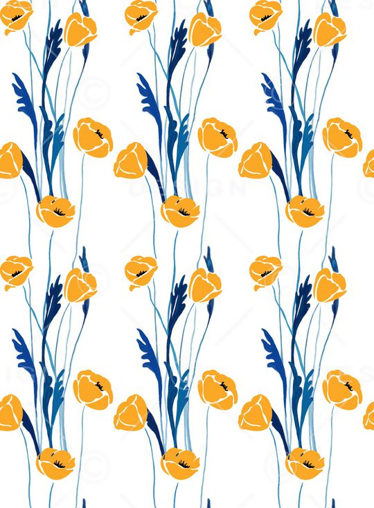 几何花卉印花华亿平台图片