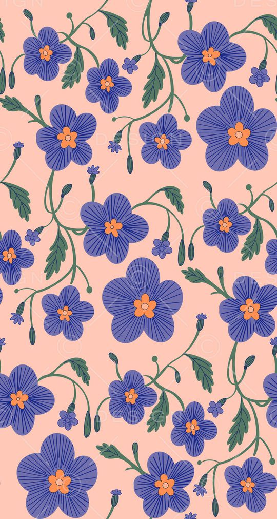 彩底花卉印花华亿平台图片