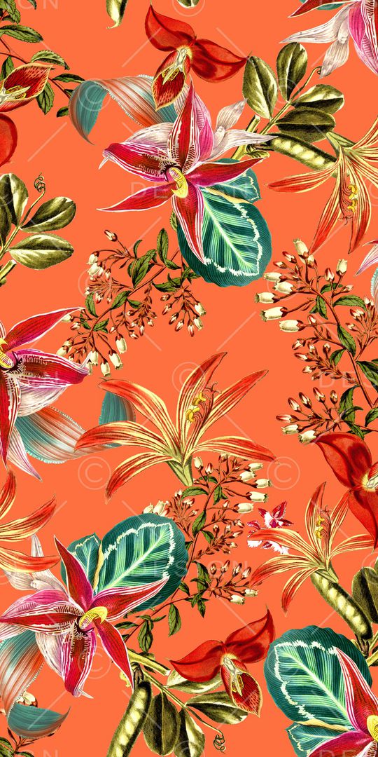 绿植树叶印花华亿平台图片