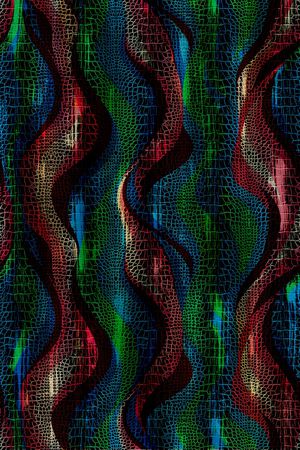 几何印花华亿平台图片