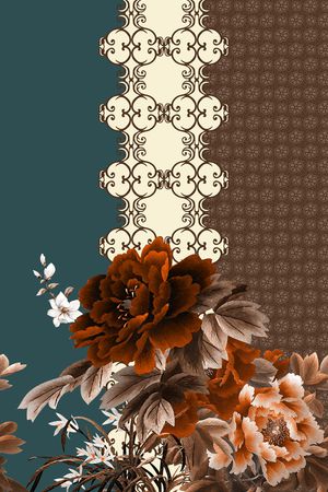 女装定位花印花华亿平台图片