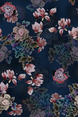 中国风印花华亿平台图片