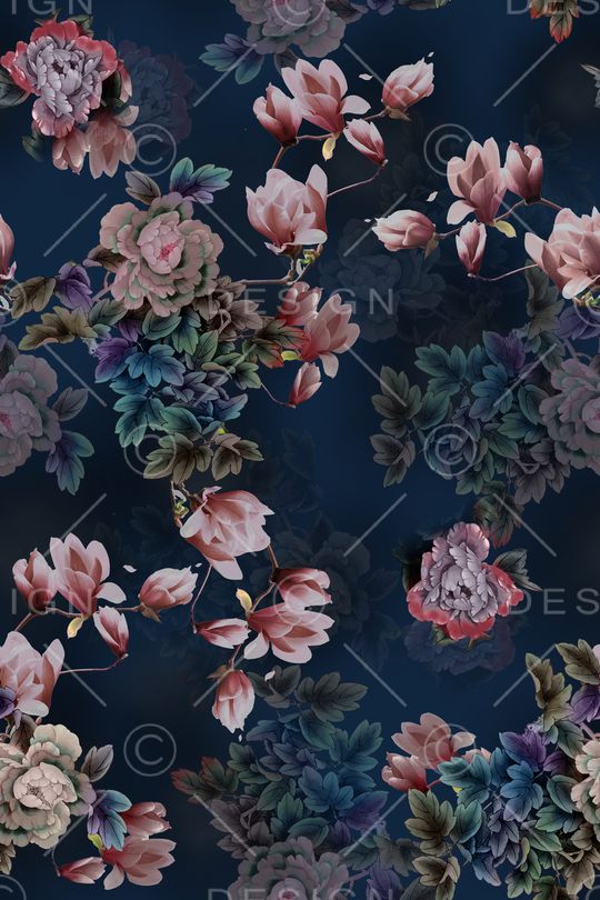 中国风印花华亿平台图片