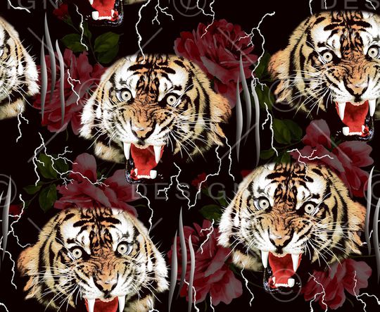 老虎印花华亿平台图片