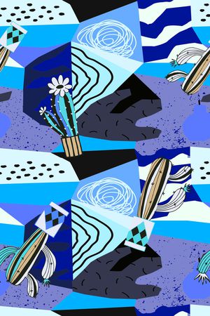 抽象花卉印花华亿平台图片