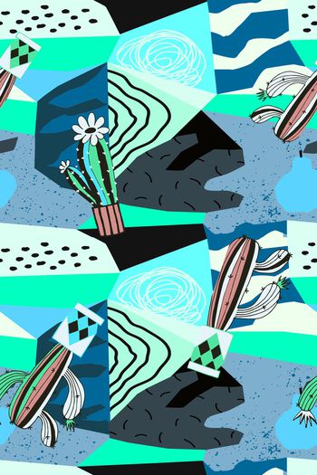 1326450-抽象仙人掌２