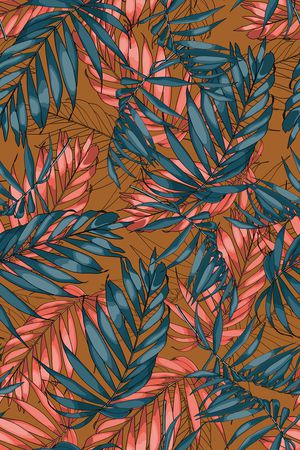 绿植树叶印花华亿平台图片