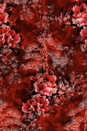 香云纱印花华亿平台图片