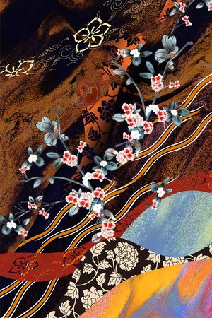 女装定位花印花华亿平台图片