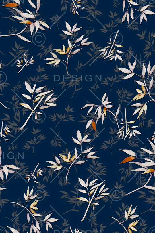 绿植树叶印花华亿平台图片