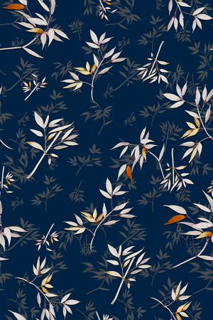 绿植树叶印花华亿平台图片