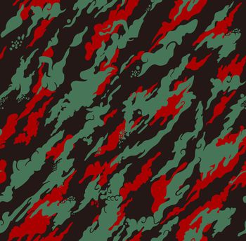 抽象男装印花华亿平台图片