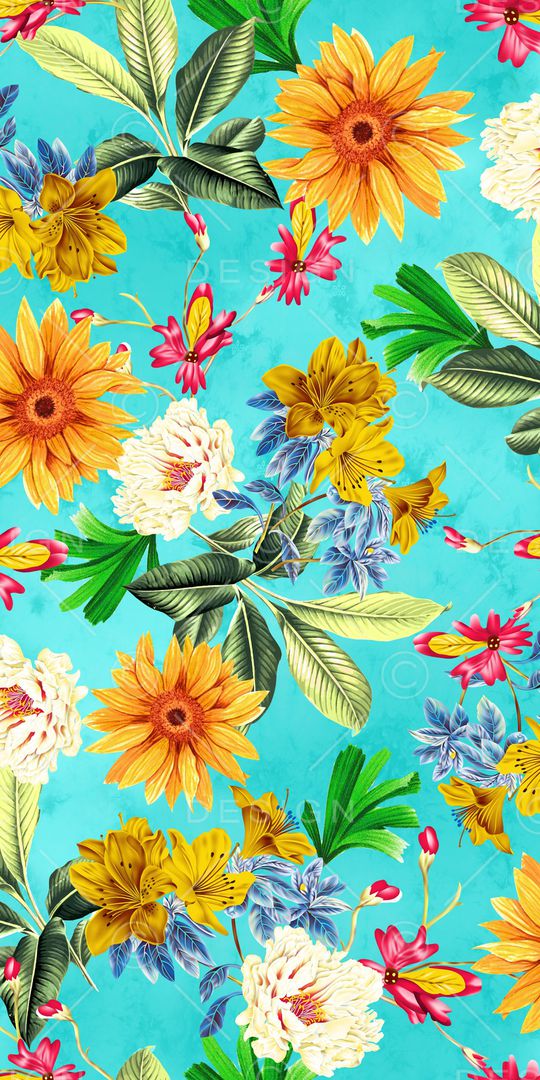 绿植树叶印花华亿平台图片