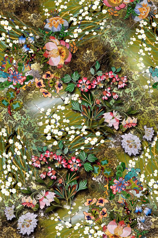 香云纱印花华亿平台图片