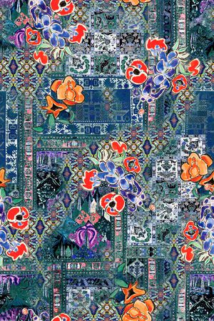 香云纱印花华亿平台图片