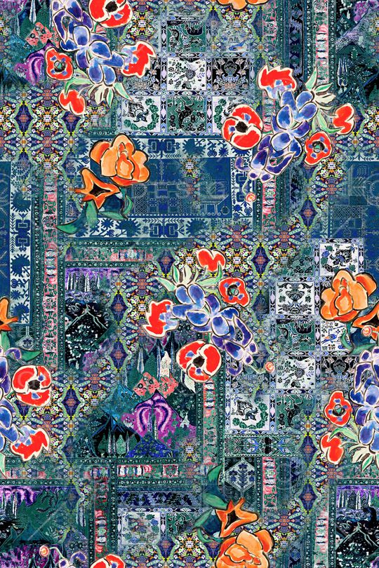 香云纱印花华亿平台图片