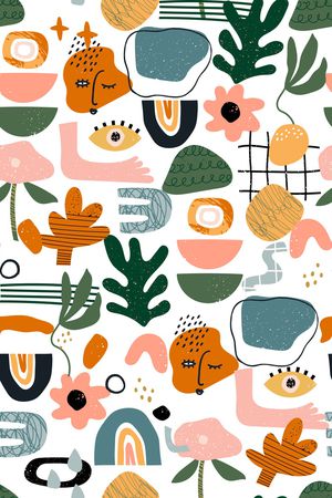 几何印花华亿平台图片