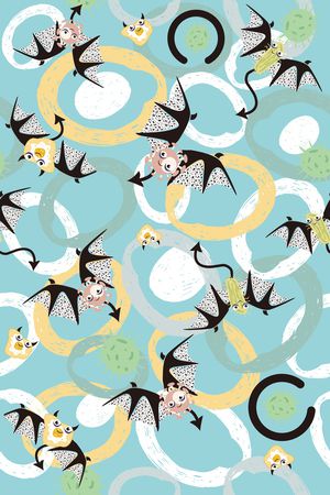 连衣裙印花华亿平台图片