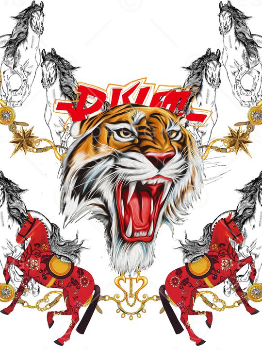 几何印花华亿平台图片