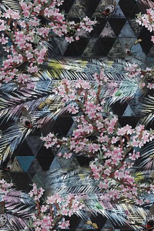 梅花印花华亿平台图片