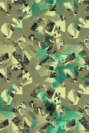 几何印花华亿平台图片