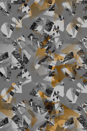 三角形印花华亿平台图片