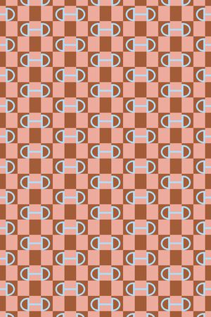 格子印花华亿平台图片