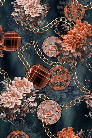 中老年印花华亿平台图片