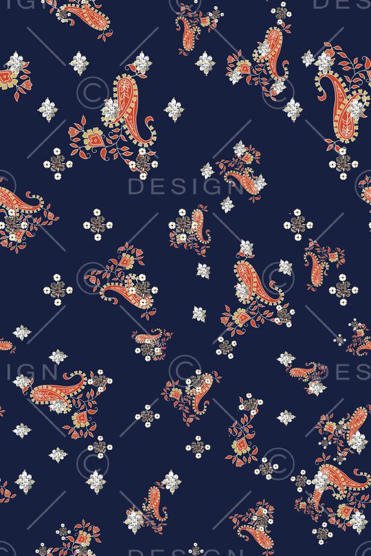 复古印花华亿平台图片