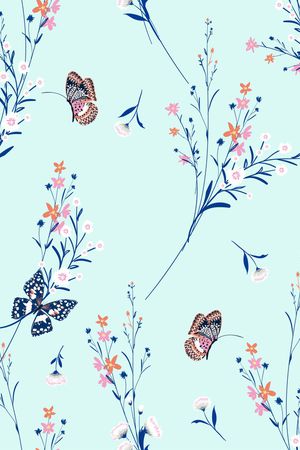 小碎花印花华亿平台图片