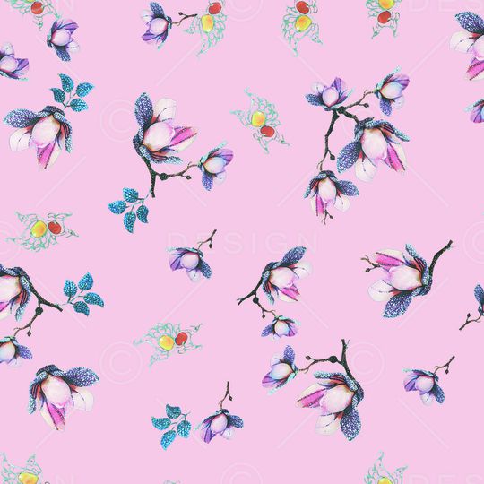 绿植树叶印花华亿平台图片