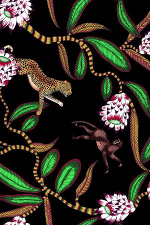 男装满版花印花华亿平台图片