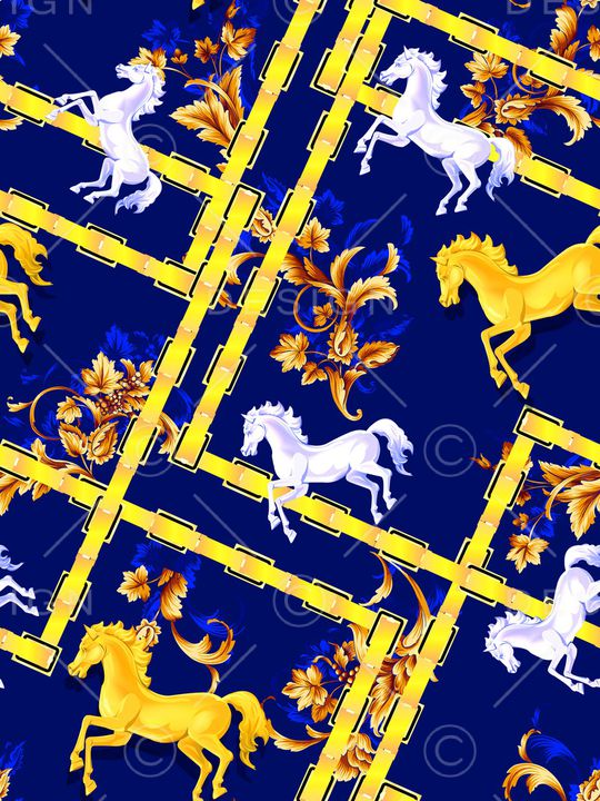 宫廷风印花华亿平台图片