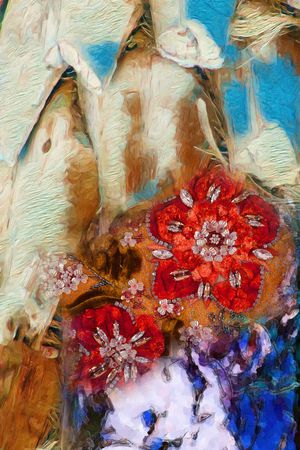 定位花印花华亿平台图片