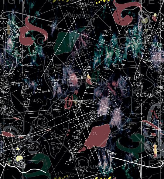 复古印花华亿平台图片