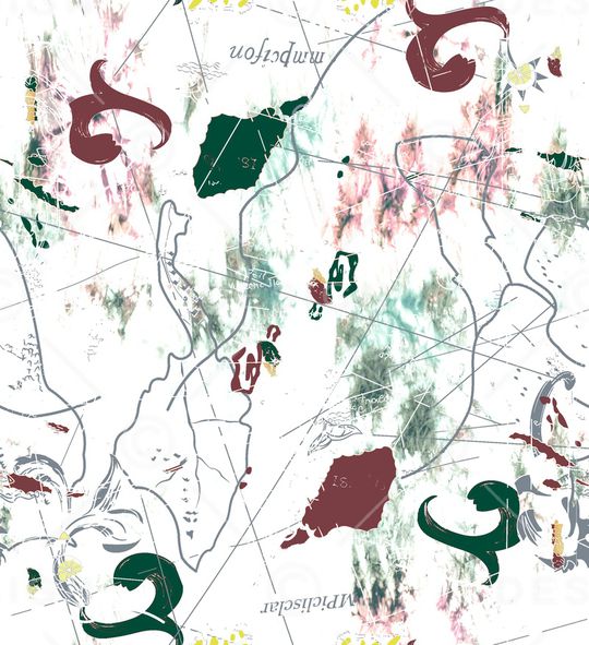 复古印花华亿平台图片