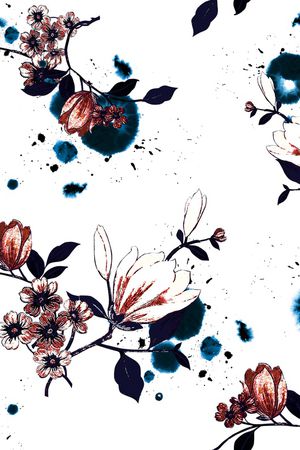 简约印花华亿平台图片