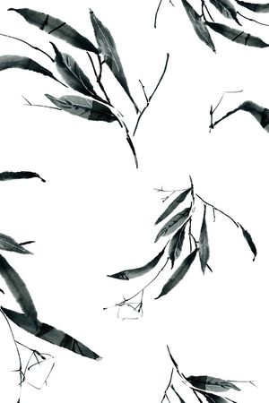 绿植树叶印花华亿平台图片