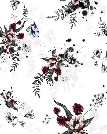 绿植树叶印花华亿平台图片