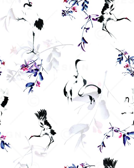 绿植树叶印花华亿平台图片