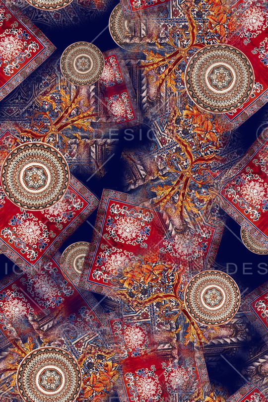 民族风印花华亿平台图片