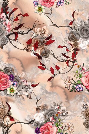 香云纱印花华亿平台图片