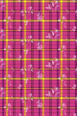 格子印花华亿平台图片