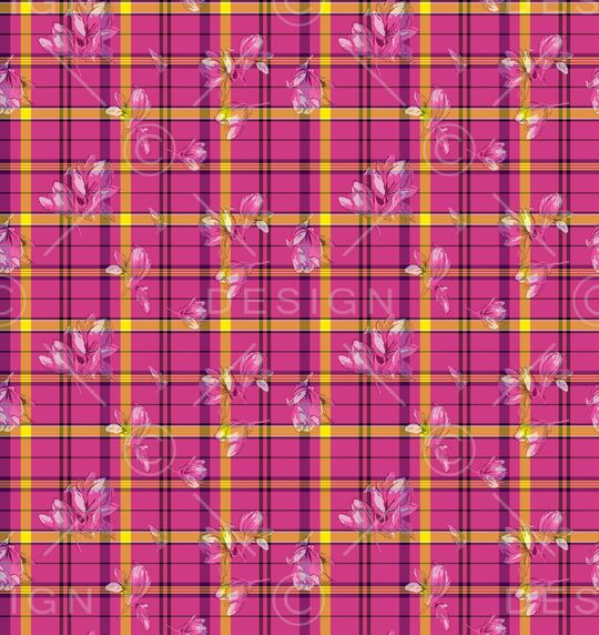 格子印花华亿平台图片