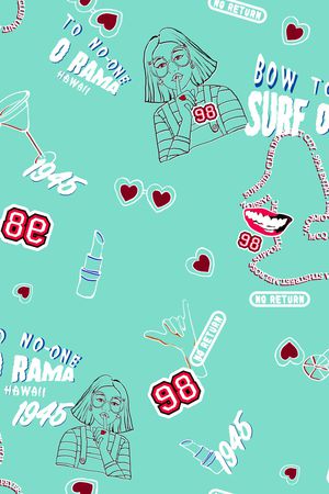 字母印花华亿平台图片